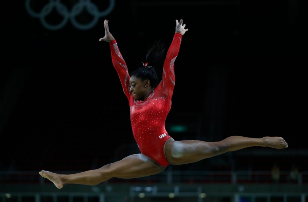 Simone Biles in Rio de Janeiro